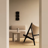 Audo Copenhagen, Knitting-Lounge-Sessel, Schwarzeiche