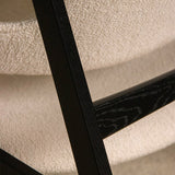 Audo Copenhagen, Knitting-Lounge-Sessel, Schwarzeiche