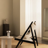 Audo Copenhagen, Knitting-Lounge-Sessel, Schwarzeiche