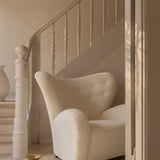 Audo Copenhagen, The Tired Man, Lounge-Sessel, Textil