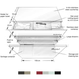 Flammkraft, Aussenküchen-Ensemble, BLOCK M (Gen. 5)