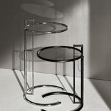 ClassiCon, E1027 Beistelltisch, Chrom