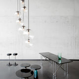 ClassiCon, Bell-Kaffee-Tisch, Metallaufsatz Schwarz