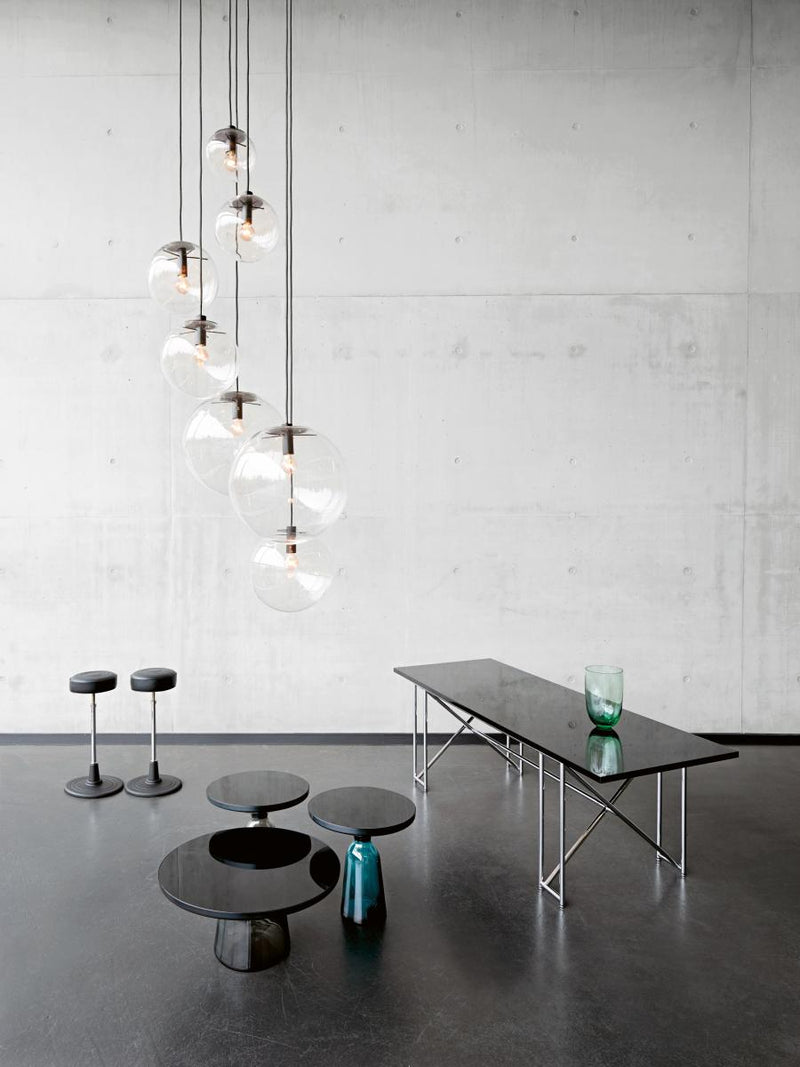 ClassiCon, Bell-Kaffee-Tisch, Metallaufsatz Schwarz