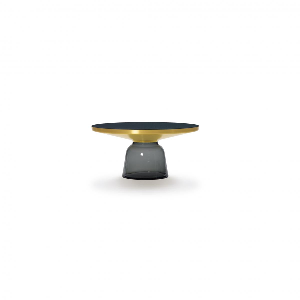 ClassiCon, Bell-Kaffee-Tisch, Metallaufsatz Messing