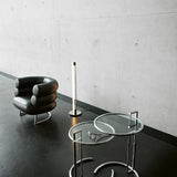 ClassiCon, E1027 Beistelltisch, Chrom