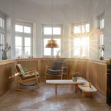 ClassiCon, Matéria Beistelltisch, Tavertin natur