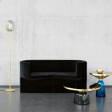 ClassiCon, Bell-Kaffee-Tisch, Metallaufsatz Messing