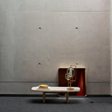 ClassiCon, Matéria Beistelltisch, Tavertin natur