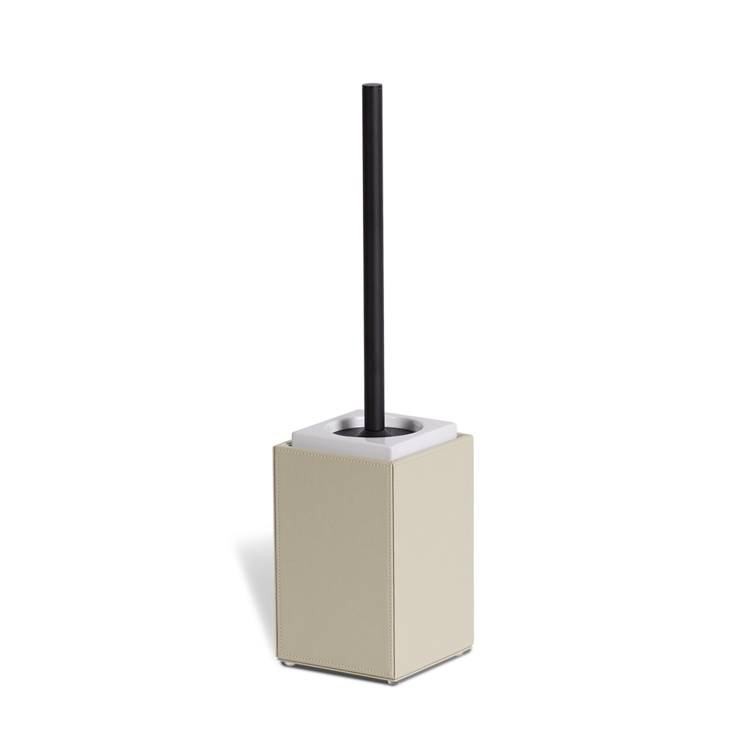 Decor Walther WC Bürstengarnitur BROWNIE SBG, Schwarz-Weiss