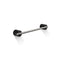 Decor Walther BLACK STONE Handtuchstange in Schwarz. 