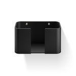 Decor Walther Black Stone Papiertuchbehälter für die Wandmontage in Schwarz.
