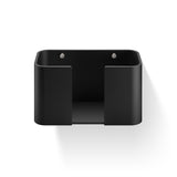Decor Walther Black Stone Papiertuchbehälter für die Wandmontage in Schwarz.