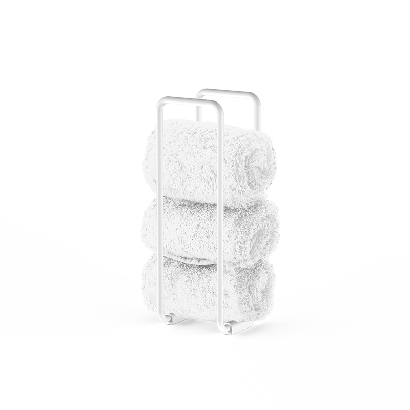 Decor Walther Gästehandtuchhalter für 3 Handtücher in Weiss matt