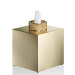 Decor Walther Papiertuchbox mit Swarovski Kristallen in Gold