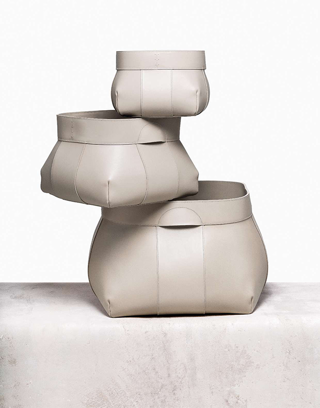 Giobagnara Korb Woody, light grey