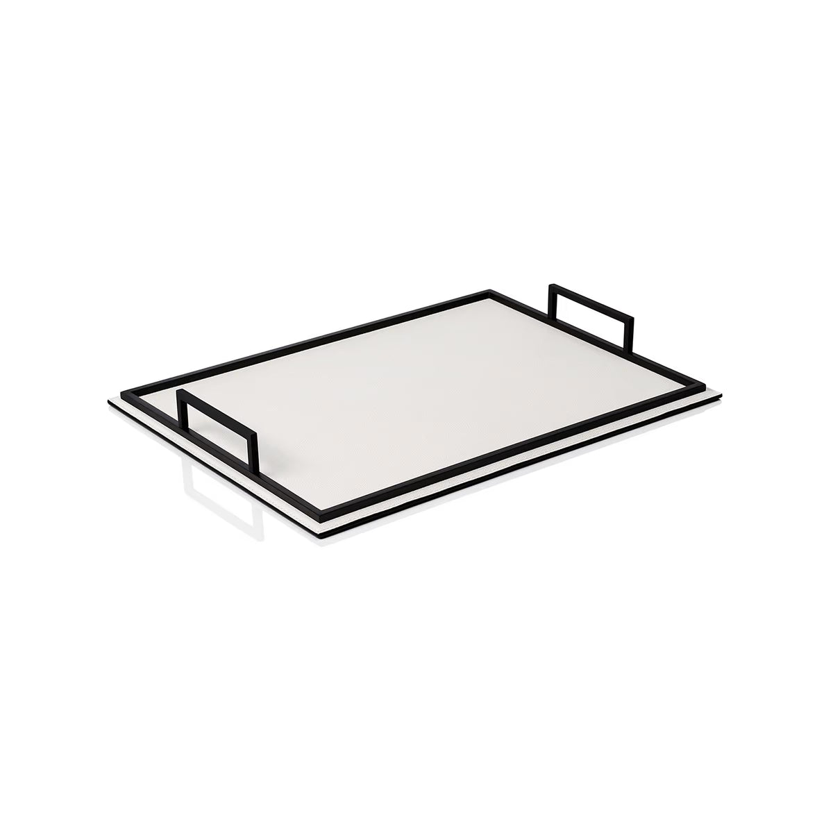 Giobagnara, Rechteckiges Tablett Defile, Bronze