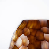 Guaxs Vase OTAVALO, butter/brown