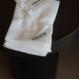 Waschlappen Pure, 3er-Set, Weiss