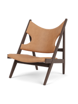 Audo Copenhagen, Knitting-Lounge-Sessel, Leder