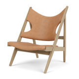 Audo Copenhagen, Knitting-Lounge-Sessel, Leder