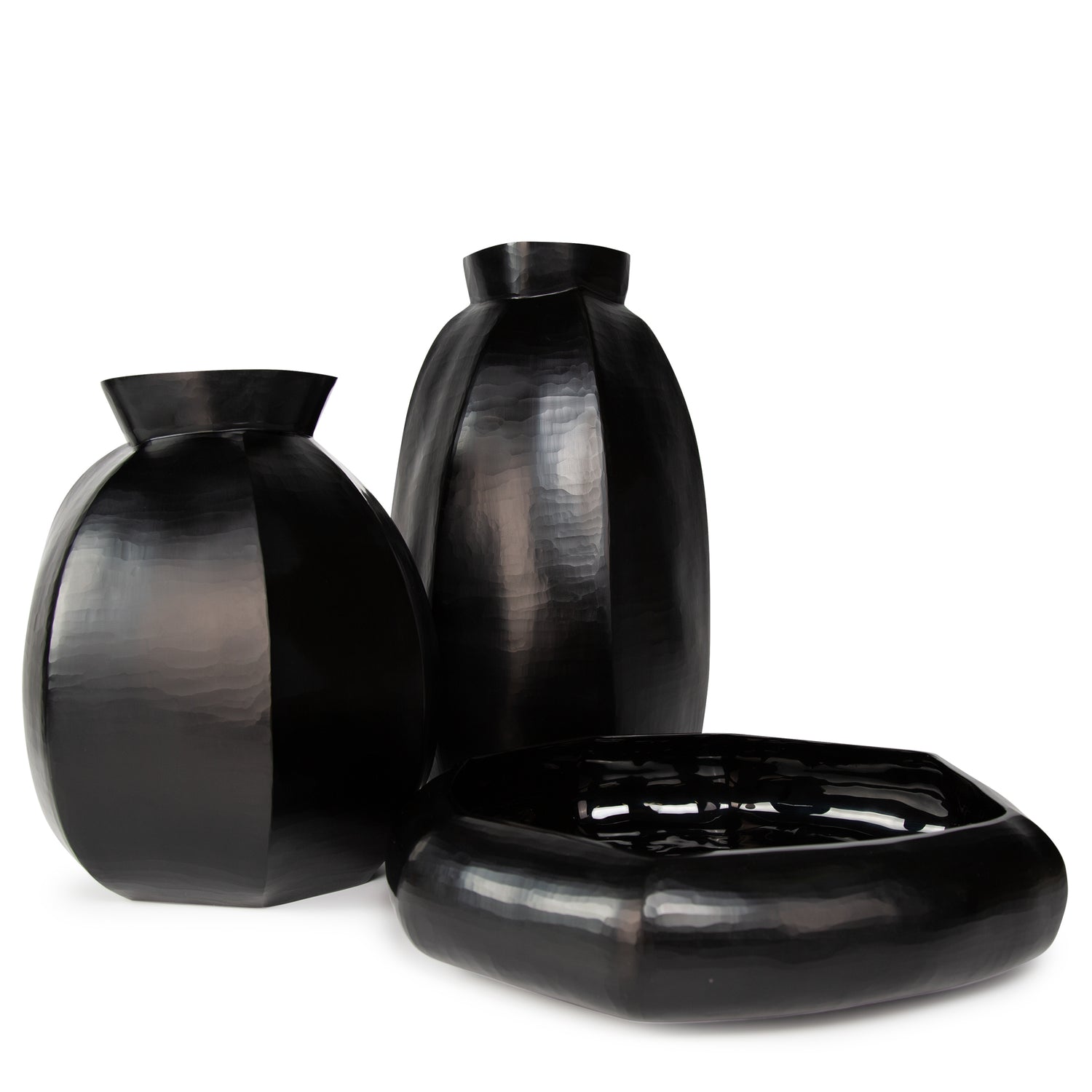 Guaxs Vase KARAKOL, black