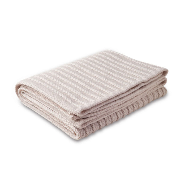 LUIZ Plaid Baby, 90x90,  natural