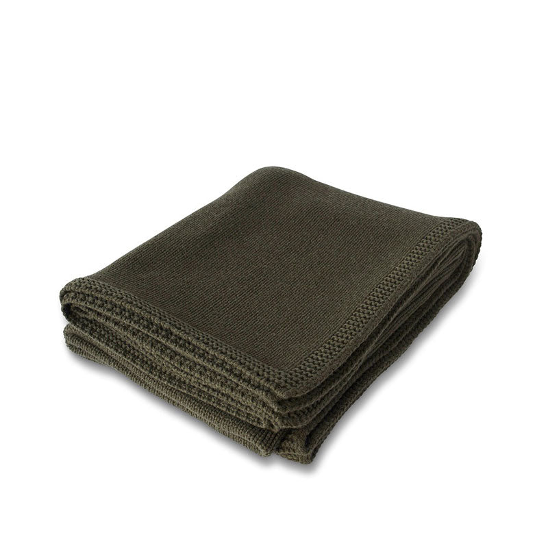 LUIZ, Cashmere-Decke Memoire, 140x200, bronze