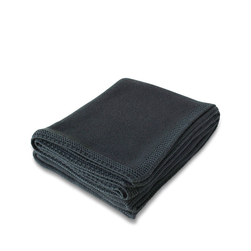 LUIZ, Cashmere-Decke Memoire, 140x200, lava