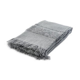 LUIZ, Merinowoll-Decke Thea, 140x220, grey