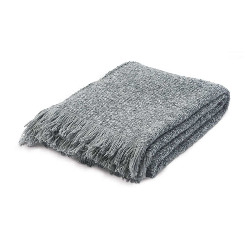 LUIZ, Cashmere-Decke Hanny, 140x180, grey