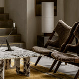 Audo Copenhagen, Androgyne Lounge-Tisch aus Marmor
