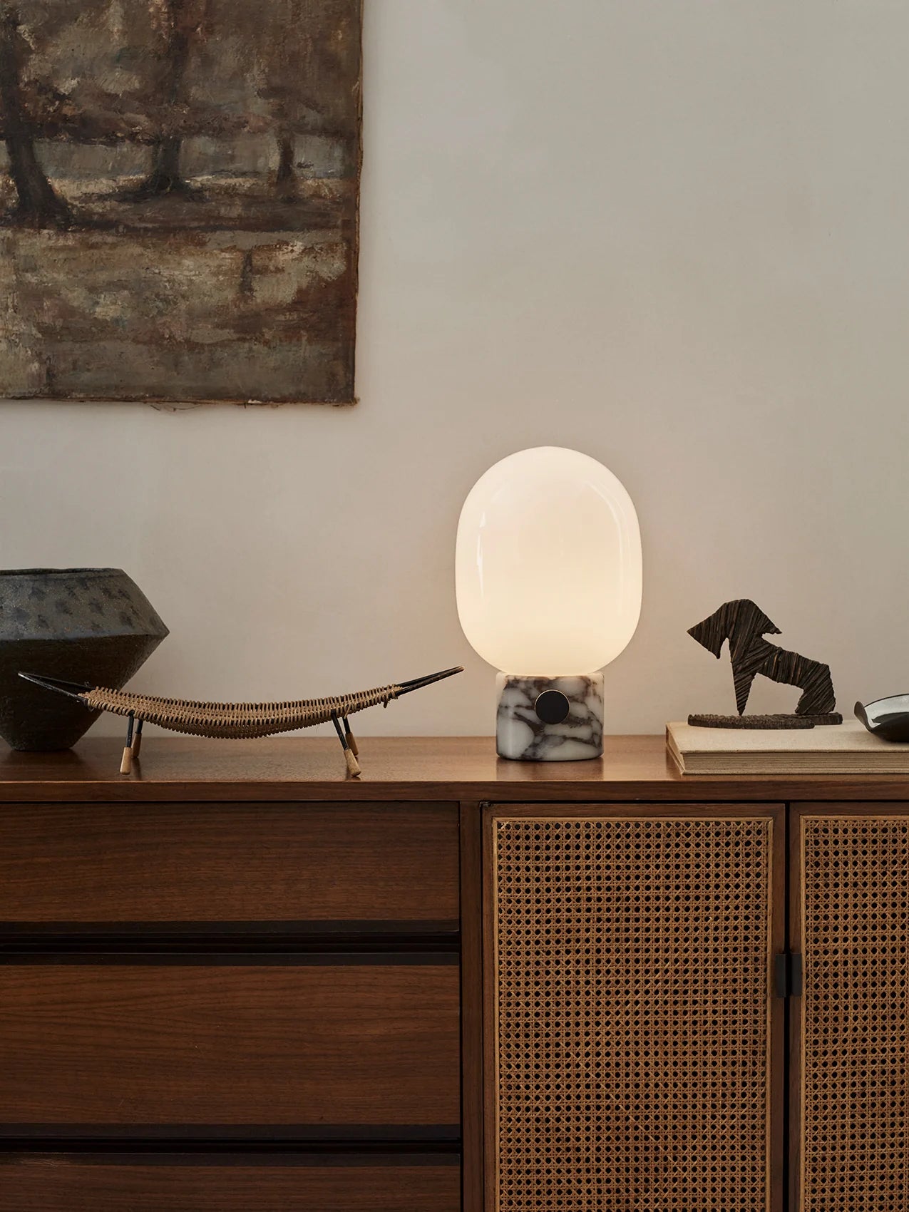 Audo Copenhagen, JWDA Tischleuchte, Marmor