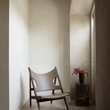 Audo Copenhagen, Knitting-Lounge-Sessel, Leder