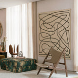 Audo Copenhagen, Knitting-Lounge-Sessel, Leder