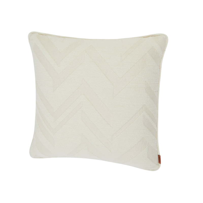 Missoni Kissen Omre mit Chevron-Strickmuster. 