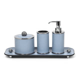 PINETTI Olimpia Badezimmer-Set Chrom, rund
