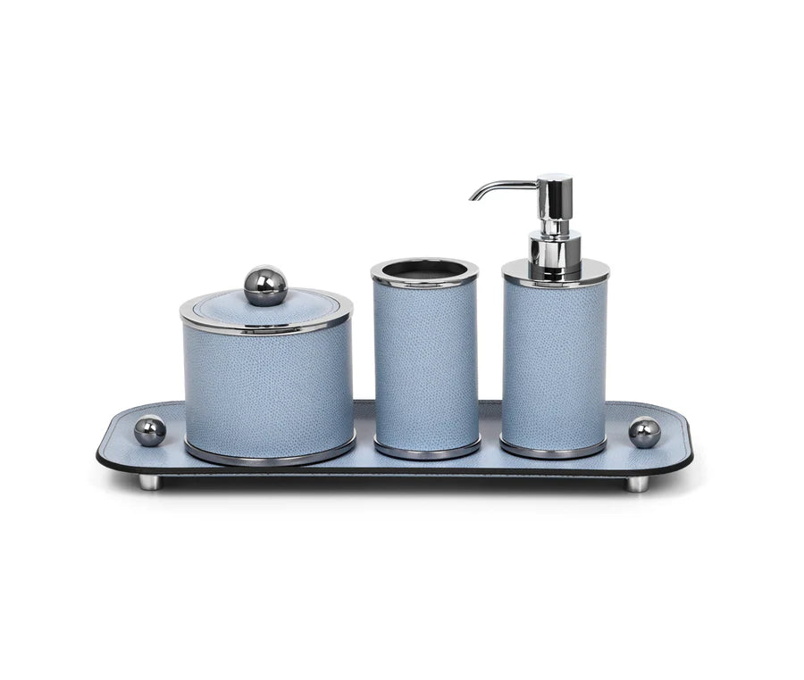 PINETTI Olimpia Badezimmer-Set Chrom, rund