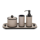 PINETTI Olimpia Badezimmer-Set Bronze, rund