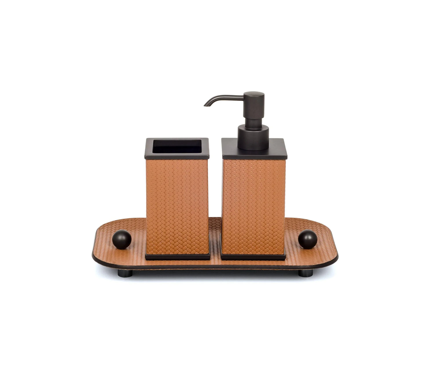 PINETTI Olimpia Badezimmer-Set Bronze, quadratisch