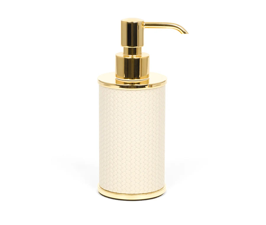 PINETTI Olimpia Seifenspender Gold, rund