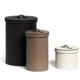 Pinetti, Runder Papierkorb mit Deckel