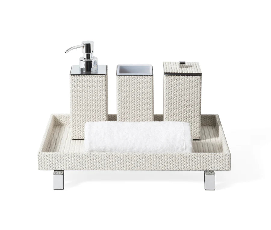Pinetti, Poseidon quadratisch Seifenspender, Chrome