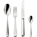 Robbe und Berkign 4-teiliges Besteckset aus 925 Sterling-Silber. 