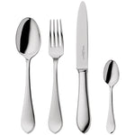 Silber Besteck-Set 4-teilig von Robbe und Berking Eclipse-Kollektion. 