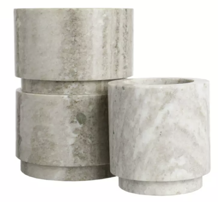 Vase aus Marmor