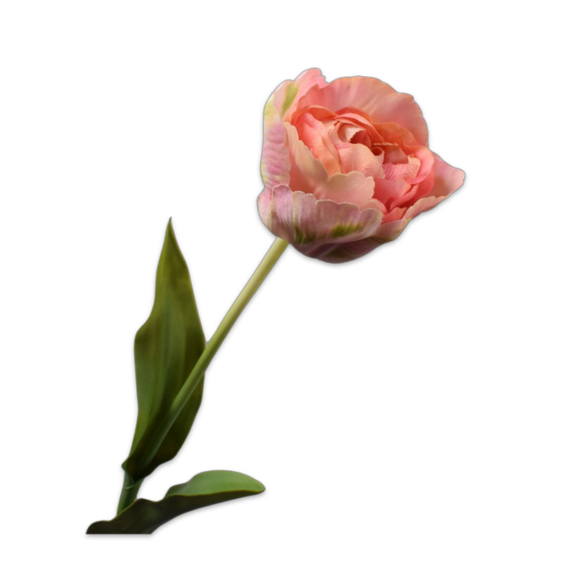 Seidenblume Tulpe rosé, 84 cm