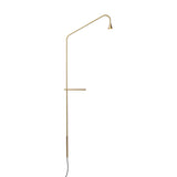 Trizo21 Austere Tischleuchte Brass