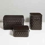 Pinetti, Demetra kleiner rechteckiger Korb mit Deckel