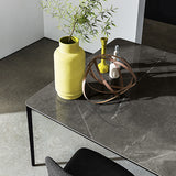 Sovet Tisch Slim Suare in Stone Grey